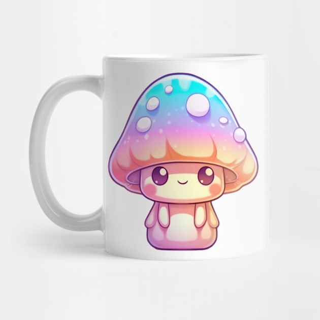 Cute Psychedelic Mushroom by HMMR-design